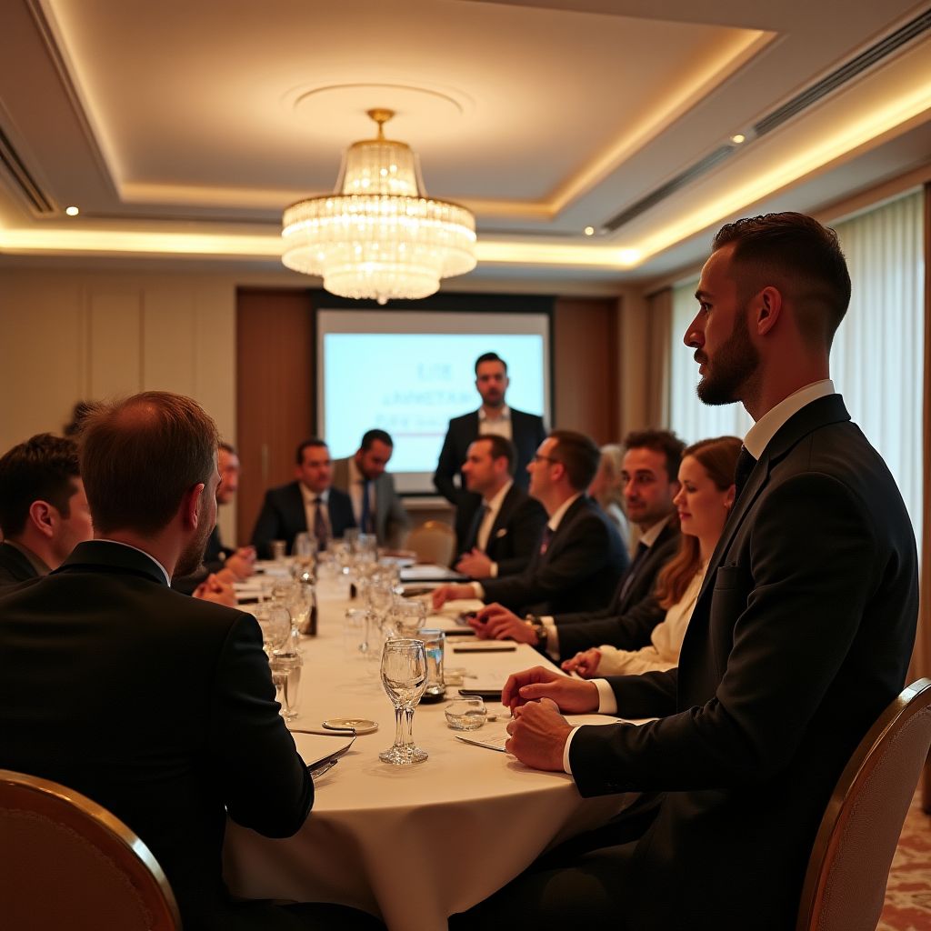 Extensive business network