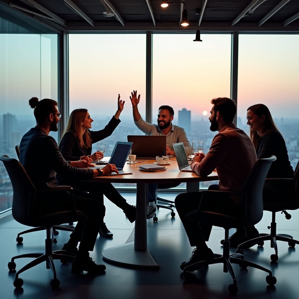 Tech startup success story